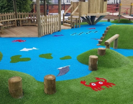 Artificial Turf Playground