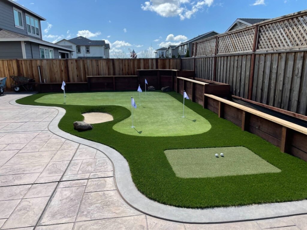 Backyard Putting Green Artificial Turf